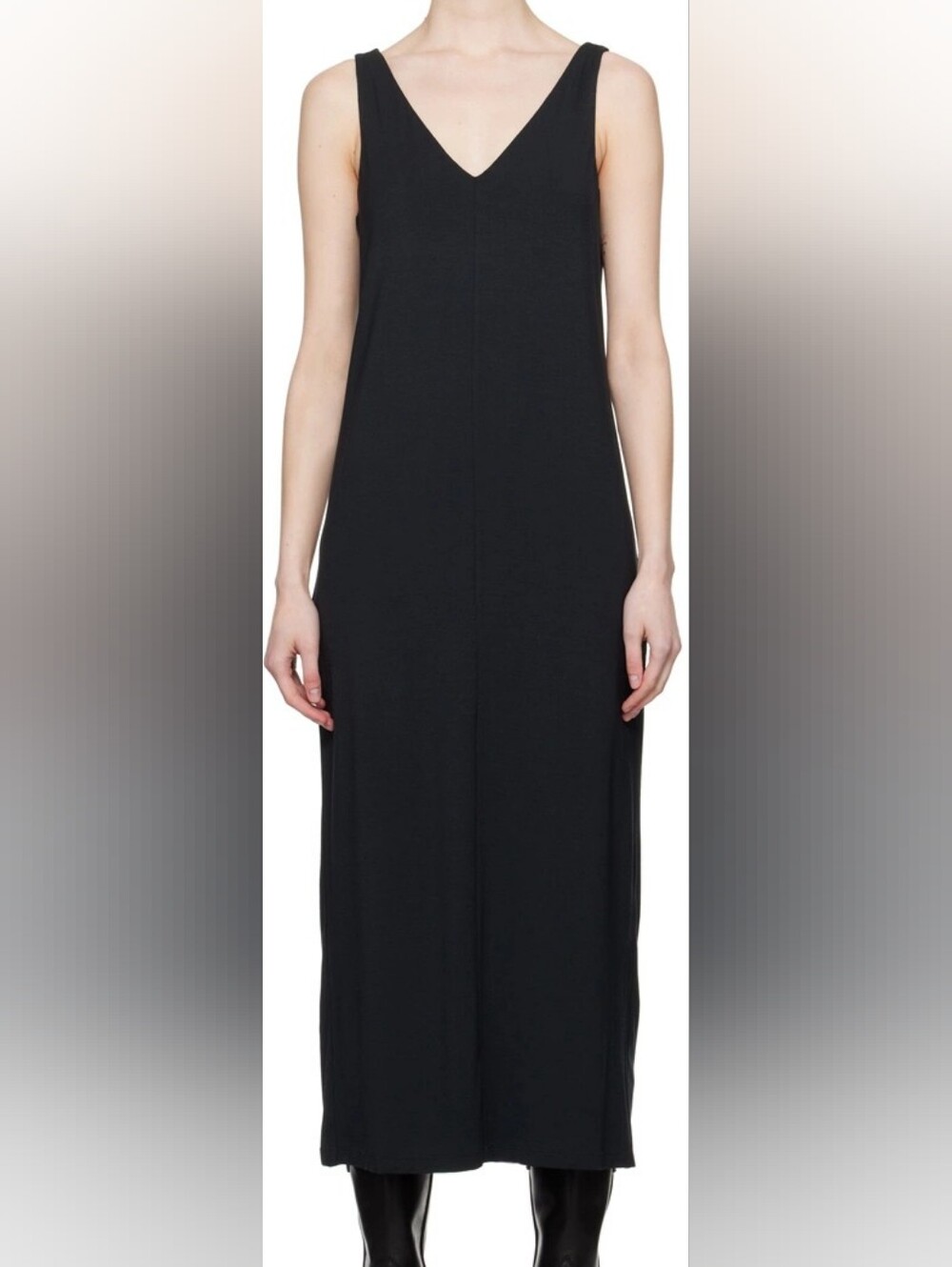 rag & bone Black Luca Midi Dress XS